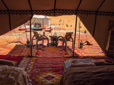 ホテル Desert Luxury Camp Morocco メルズーガ エクステリア 写真